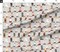 Cowboy Boot Cowgirl Patriotic Americana Wild West Gray Checkered Custom Printed Fabric by Spoonflower Various Fabrics by the Yard or Fat Quarter